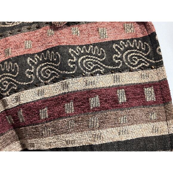 Alfred Dunner Women's Open Tapestry Jacket Western Boho size 14 Desert Colors - Picture 5 of 7